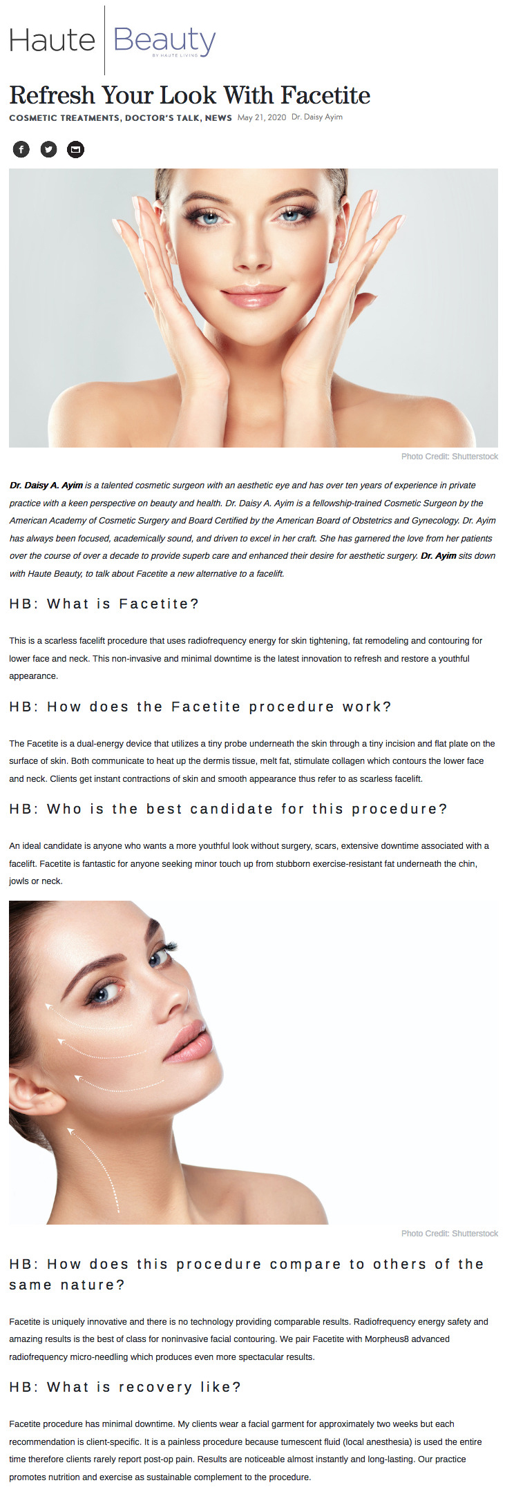 Refresh Your Look With Facetite