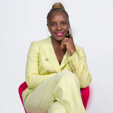 Polished Beauty Podcast 4 red chair